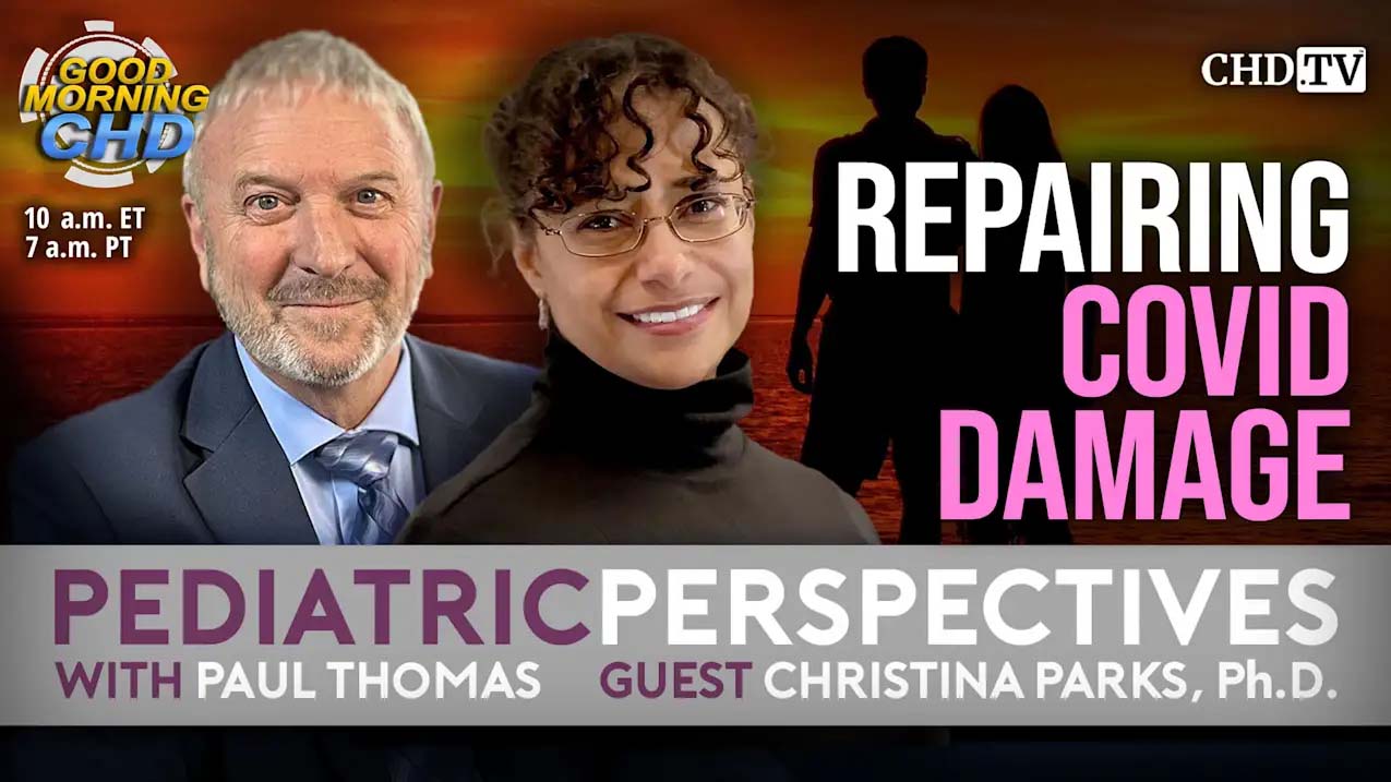 With the Wind with Dr. Paul - Show 168: Pediatric Perspectives - Repairing Covid Damage with Christina Parks PhD